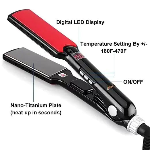 GlowSilk™ Pro – Ionic Hair Straightener & Smoother