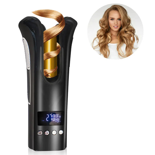 GlowCurl™ Auto-Rotating Hair Curler